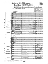 Lauda Jerusalem - VIVALDI - Partition - Grand format